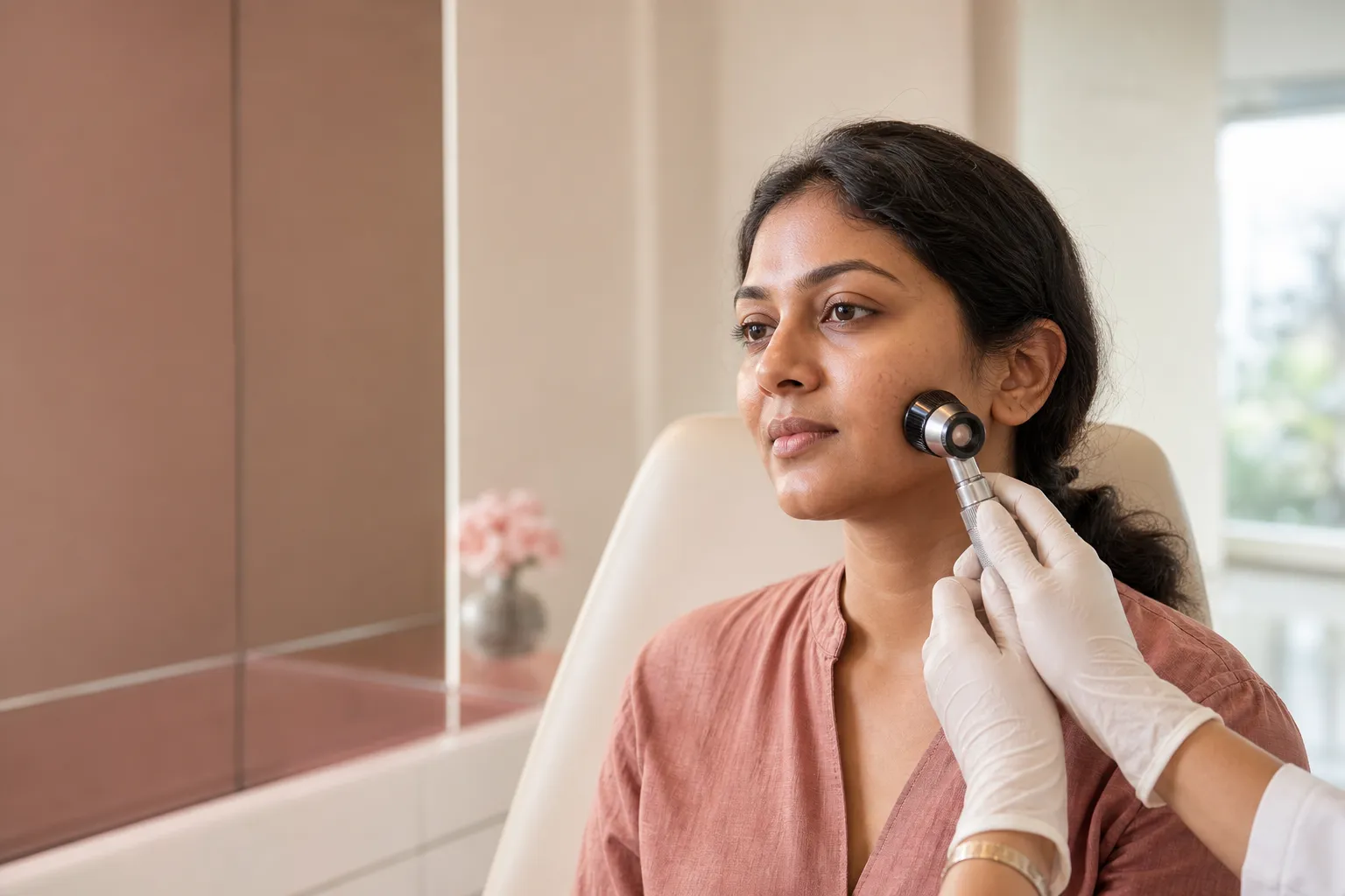 Skin consultation at NICE Complete Skincare Solutions